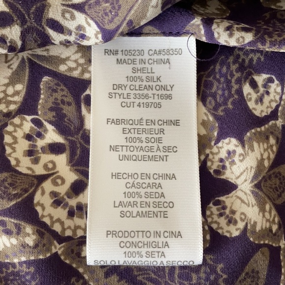 Lovely Joie silk top - Picture 4 of 4